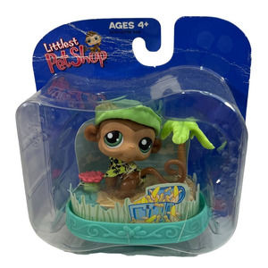 2005 Littlest Pet Shop Pirate Beach Monkey Island Target Exclusive LPS New‎